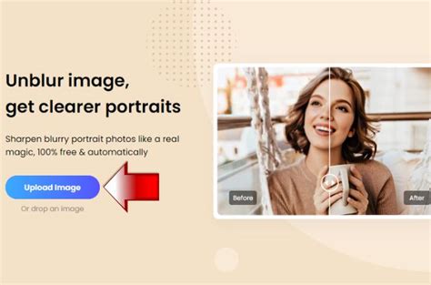 How do you Unblur an image online?