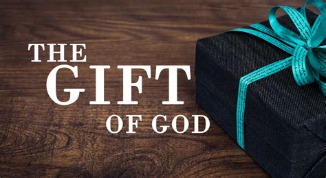 How do you accept God's gifts?