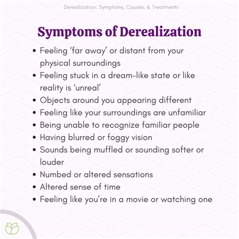 How do you accept derealization?