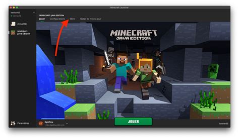 How do you access your Minecraft skin?