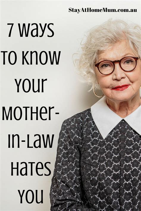 How do you act around in laws who hate you?