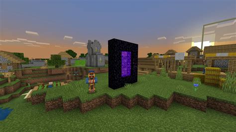 How do you activate a nether portal?
