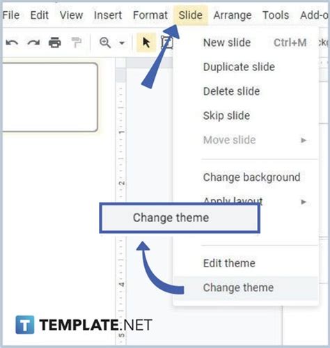 How do you add a theme to Google Slides?
