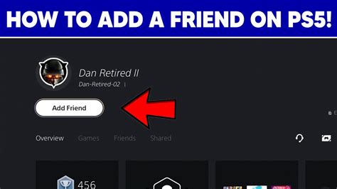 How do you add friends on PS5?