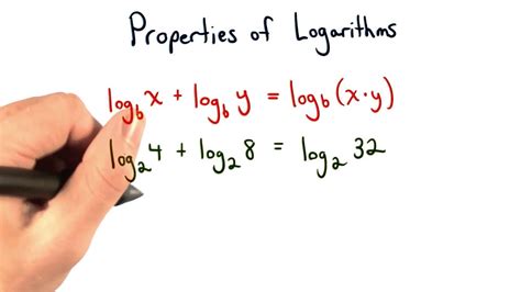 How do you add logs and numbers?