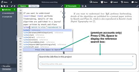 How do you add references without citing in overleaf?