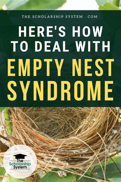 How do you adjust to empty nest syndrome?