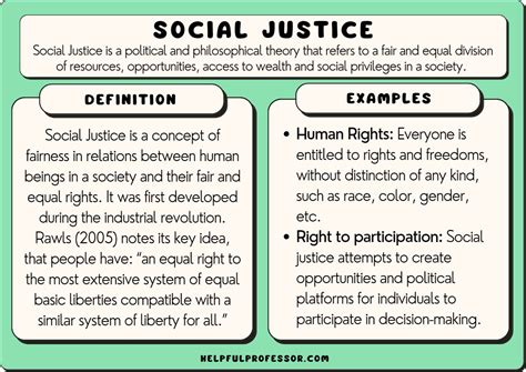How do you advance social justice?