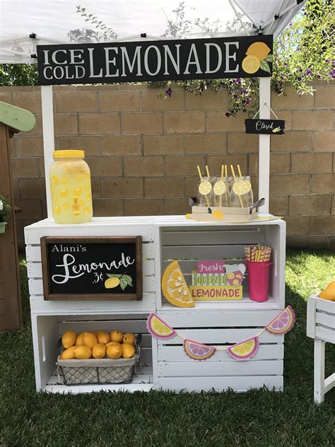 How do you advertise a lemonade stand?