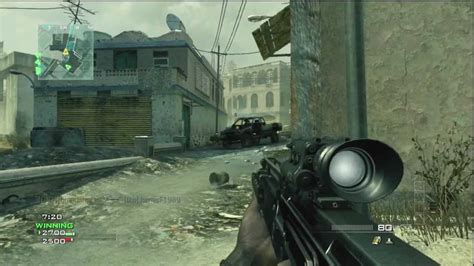 How do you aim in 3rd person in mw3?