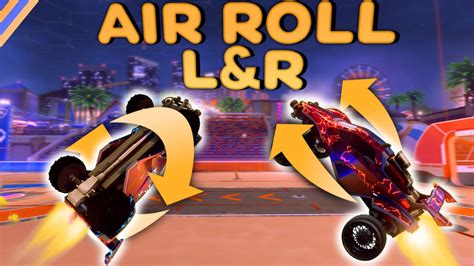 How do you air roll in Rocket League?