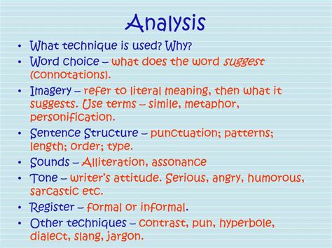 How do you analyze English grammar?