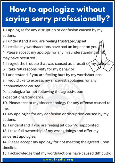 How do you apologize professionally to a friend?