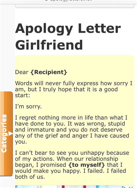 How do you apologize to a girl for ignoring her?