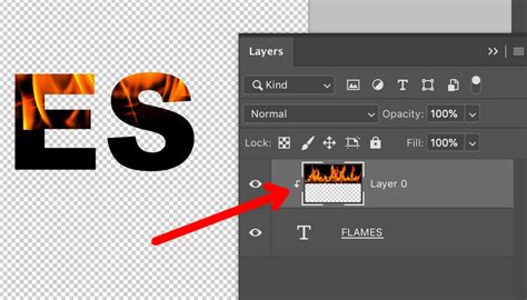 How do you apply a clipping mask to all layers in Photoshop?