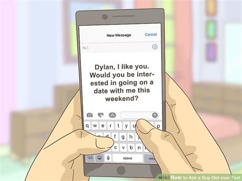 How do you ask a guy out online?