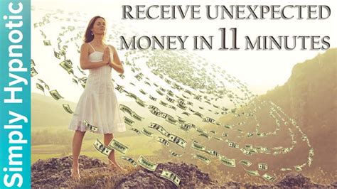 How do you attract unexpected money?