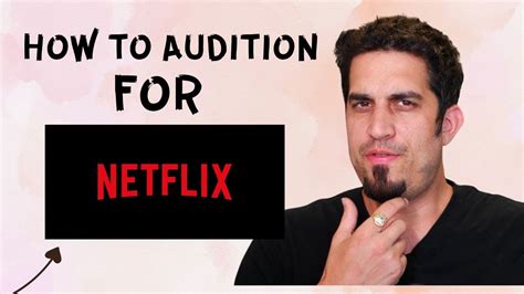 How do you audition for Netflix without an agent?