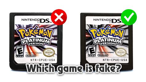 How do you authenticate Pokemon DS games?