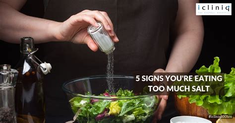 How do you balance after eating too much salt?