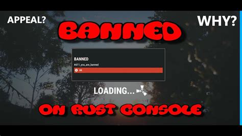 How do you ban on Rust?