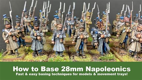 How do you base a 28mm Napoleonic?