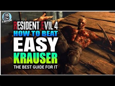 How do you beat Krauser easily?