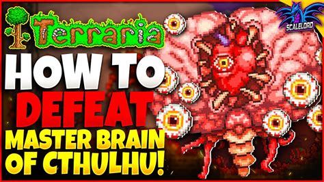 How do you beat the Brain of Cthulhu easily?