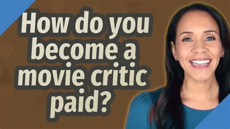 How do you become a paid critic?