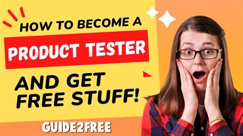 How do you become a product tester?