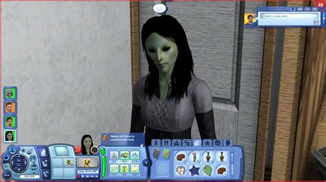 How do you befriend an alien in Sims 3?