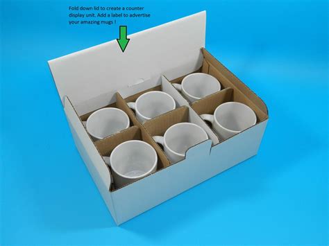 How do you box up mugs?