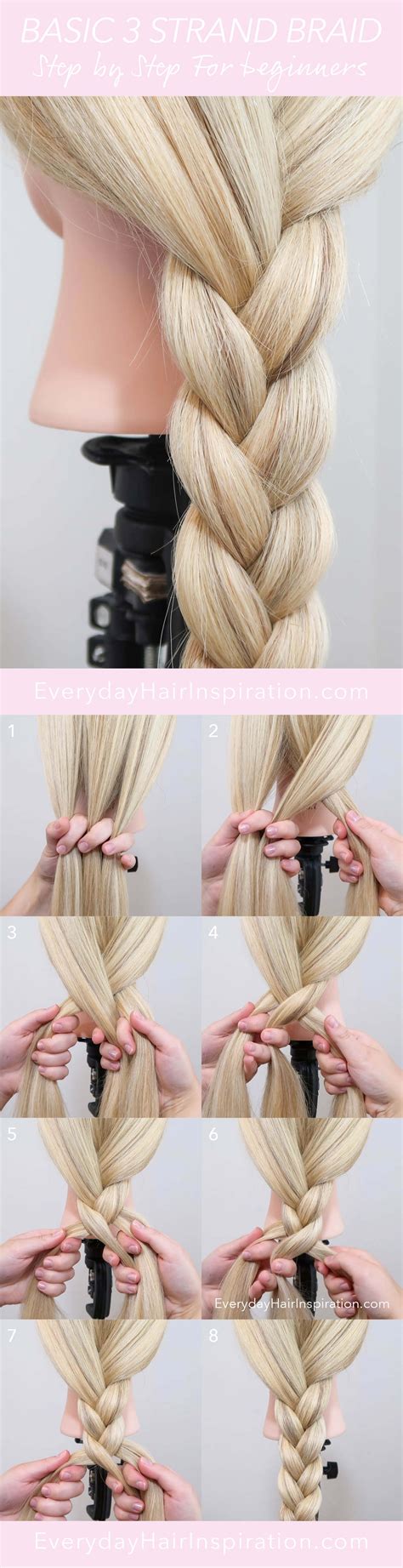 How do you braid your scalp step by step?