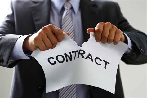 How do you breach a contract?