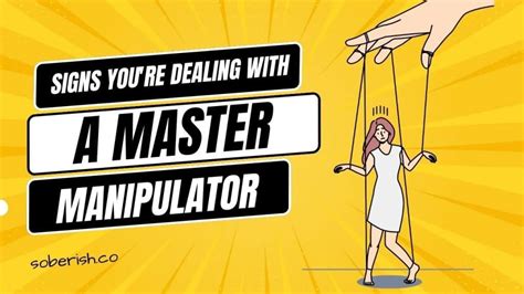 How do you break a master manipulator?