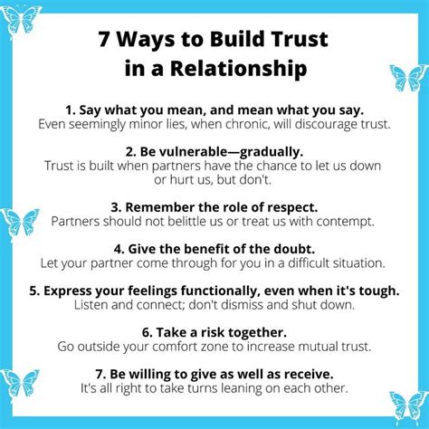 How do you build trust with someone who doesn't trust you?