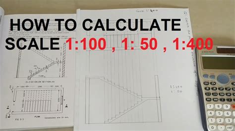 How do you calculate 1 to 50 scale?