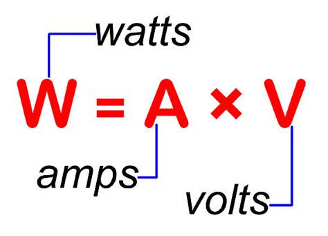 How do you calculate 240v wattage?