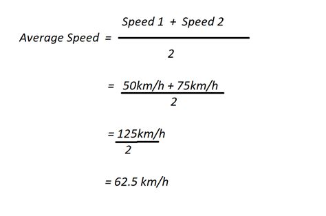 How do you calculate different speeds?