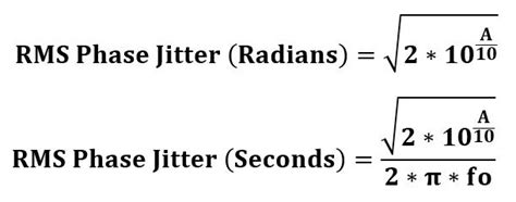 How do you calculate jitter?