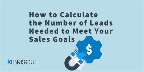 How do you calculate leads needed?