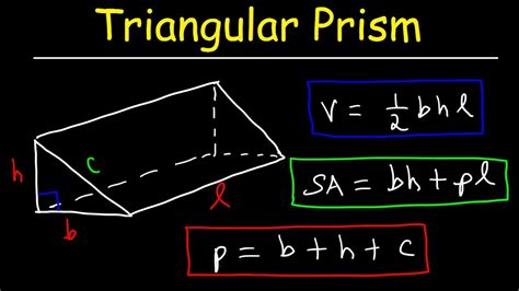 How do you calculate prism?