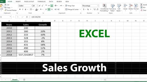 How do you calculate quarterly sales growth?