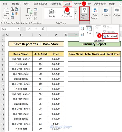 How do you calculate summary in Excel?