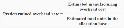How do you calculate the company predetermined overhead rate?