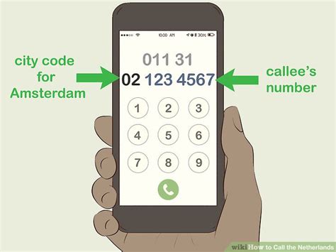 How do you call a Dutch number?