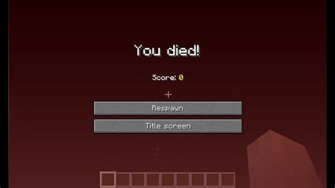 How do you cancel death in Minecraft?