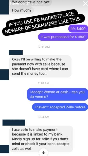 How do you catch a Marketplace scammer?