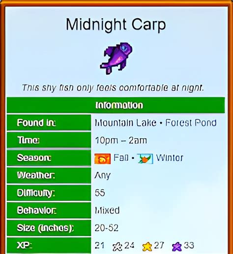 How do you catch a midnight carp?