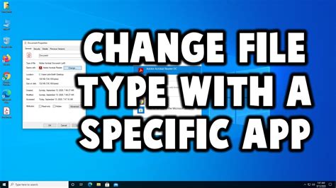 How do you change file type?